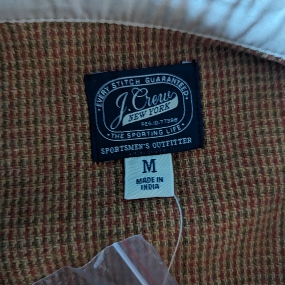 NWT JCrew Western Italian Suede Jacket in wool - Medium - Picture 3 of 16